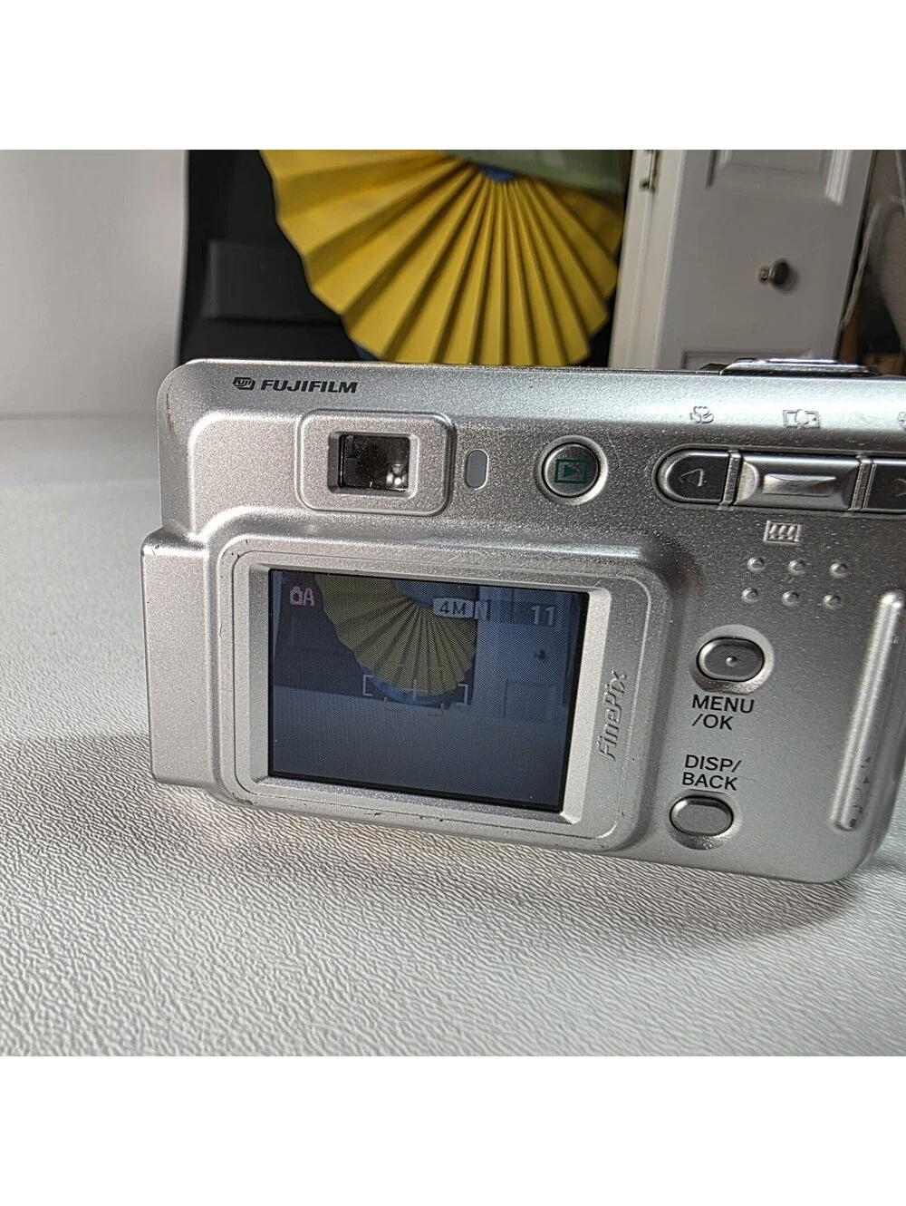 Fujifilm FinePix A400 Digital Camera 4.1MP Silver | Works No Card